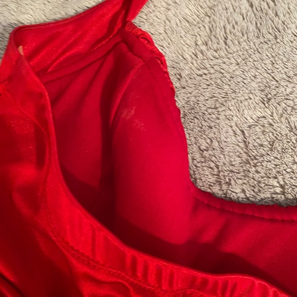 Little Red Heart Shaped Cocktail Dress (Medium) - Picture 10 of 11